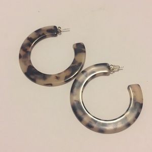 Leopard earrings